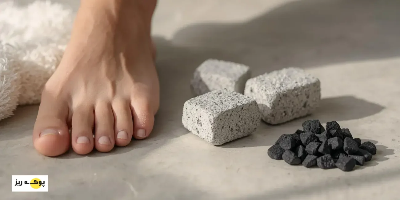 فواید و خواص سنگ پا برای پوست