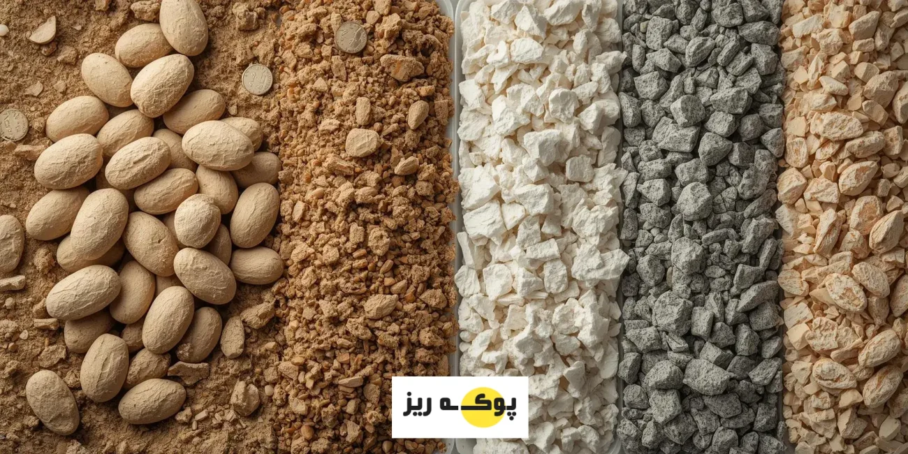 اهمیت اقتصادی پوکه بادامی نسبت به سایر مصالح